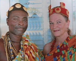 Doris Grewe and Nii Osabu Akwei I